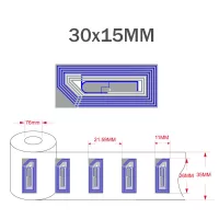 Tag NFC MIFARE Classic® 1k EV1 - 35x35mm - adesivi - Shop NFC